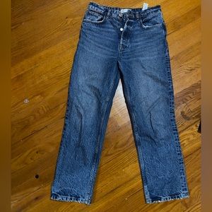 Zara straight leg jeans